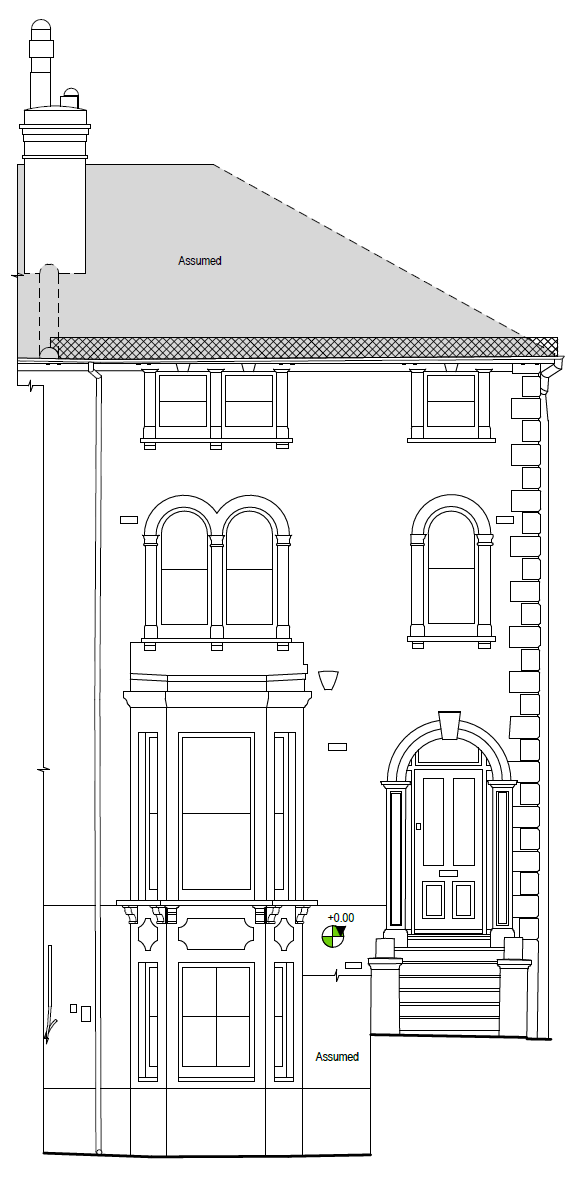 06_Existing front elevation